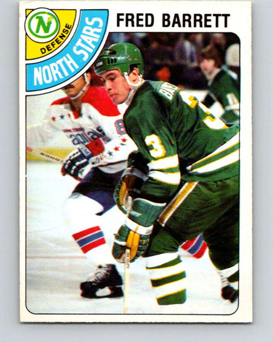 1978-79 O-Pee-Chee #185 Fred Barrett  Minnesota North Stars  V23503