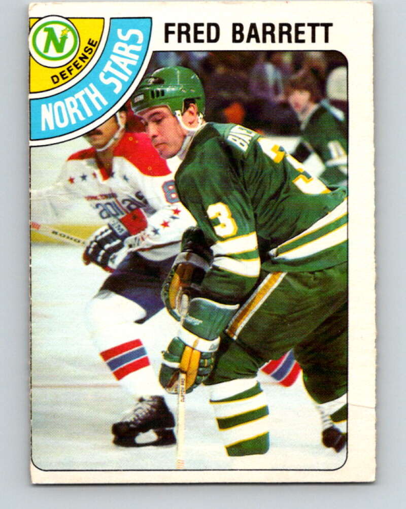 1978-79 O-Pee-Chee #185 Fred Barrett  Minnesota North Stars  V23504