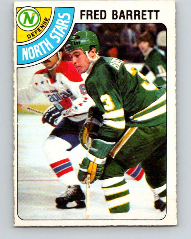 1978-79 O-Pee-Chee #185 Fred Barrett  Minnesota North Stars  V23506