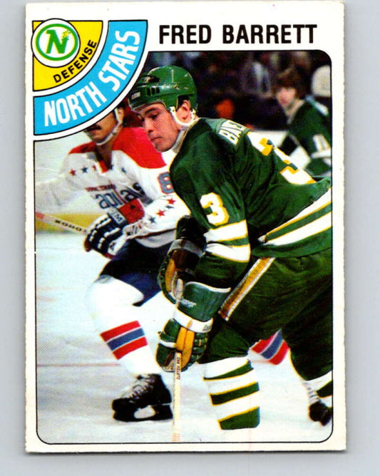 1978-79 O-Pee-Chee #185 Fred Barrett  Minnesota North Stars  V23508