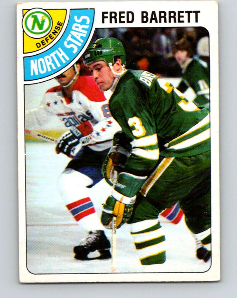 1978-79 O-Pee-Chee #185 Fred Barrett  Minnesota North Stars  V23509