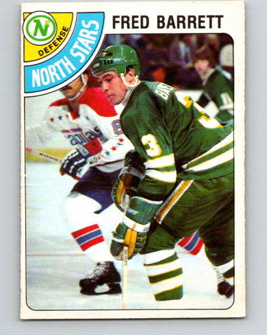 1978-79 O-Pee-Chee #185 Fred Barrett  Minnesota North Stars  V23510
