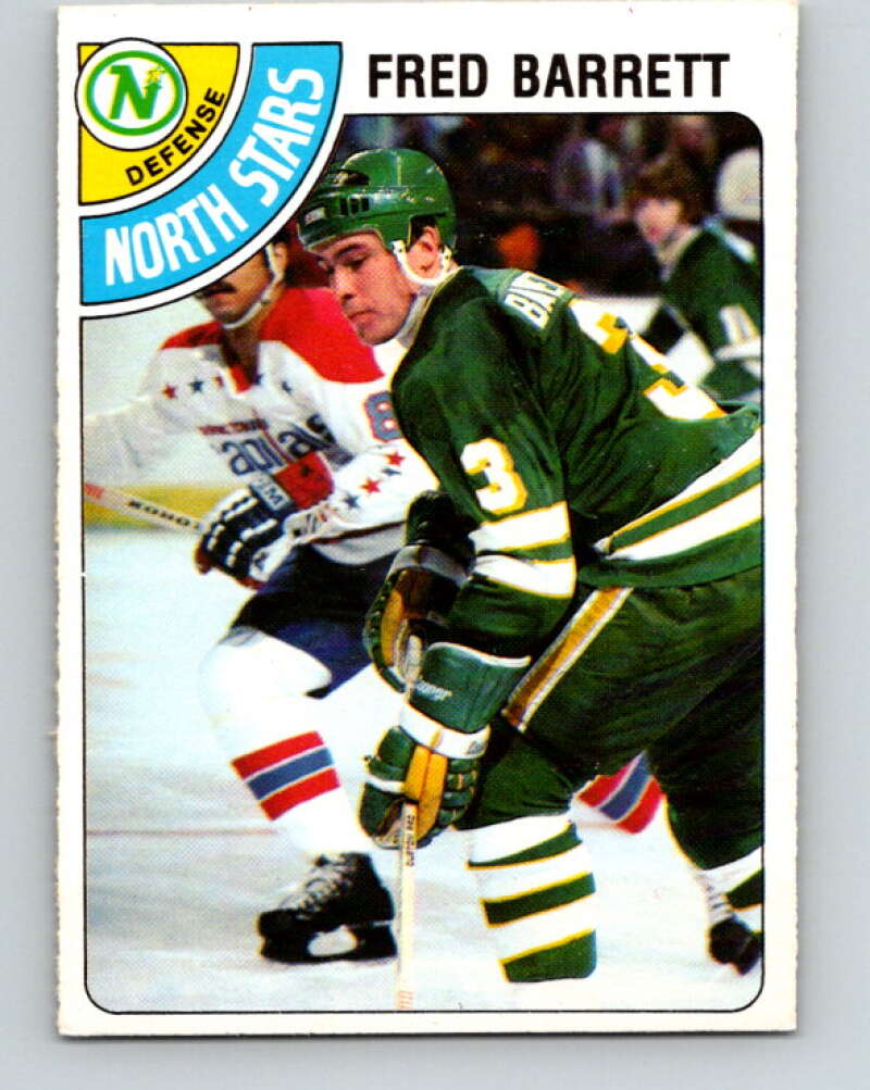 1978-79 O-Pee-Chee #185 Fred Barrett  Minnesota North Stars  V23511