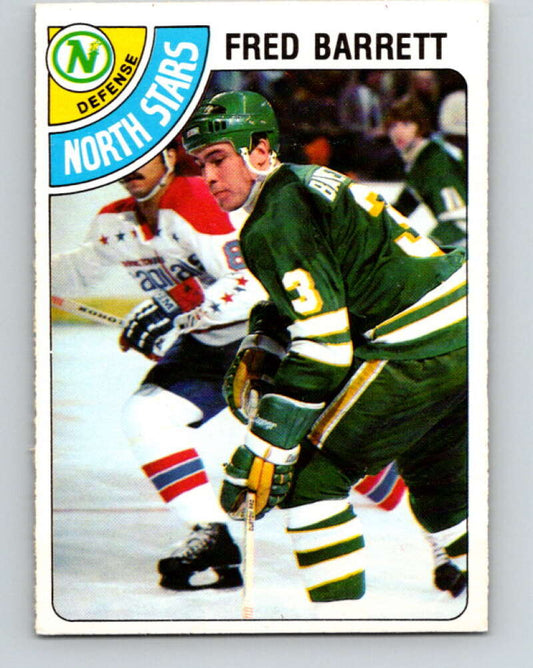 1978-79 O-Pee-Chee #185 Fred Barrett  Minnesota North Stars  V23511