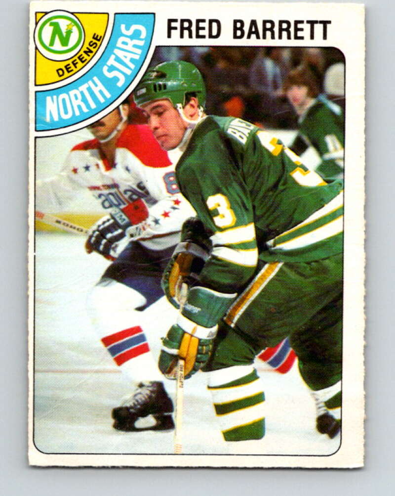 1978-79 O-Pee-Chee #185 Fred Barrett  Minnesota North Stars  V23512