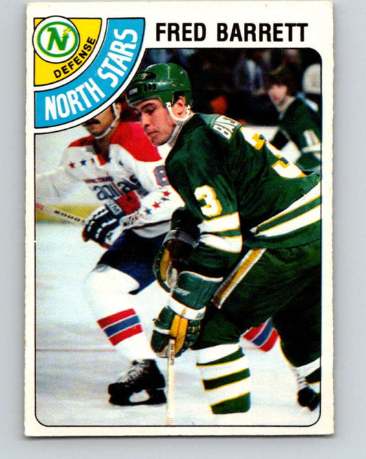 1978-79 O-Pee-Chee #185 Fred Barrett  Minnesota North Stars  V23513