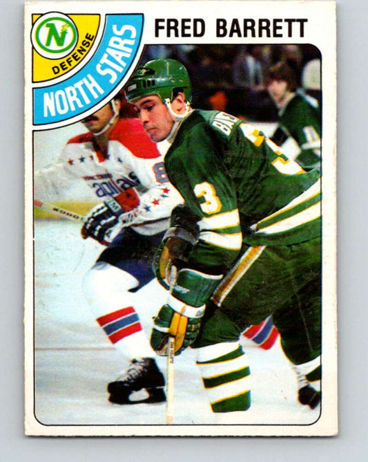 1978-79 O-Pee-Chee #185 Fred Barrett  Minnesota North Stars  V23514