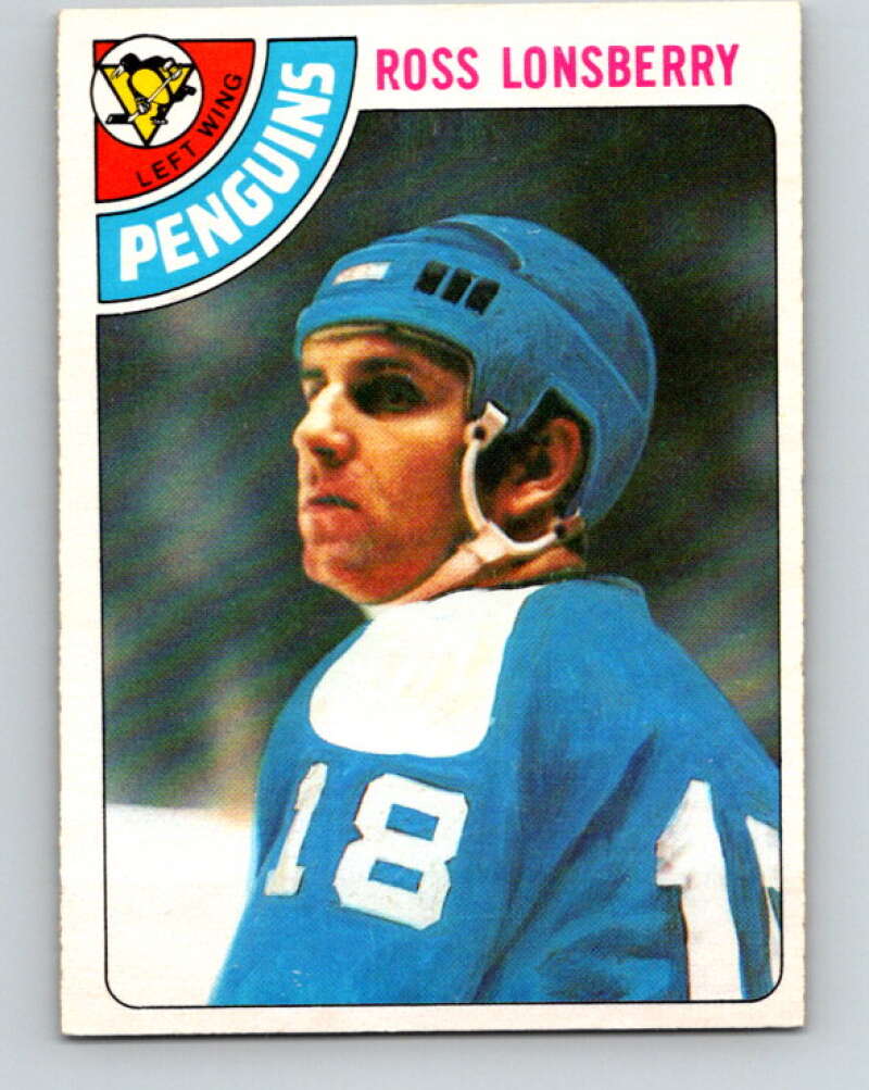 1978-79 O-Pee-Chee #186 Ross Lonsberry Penguins  V23522