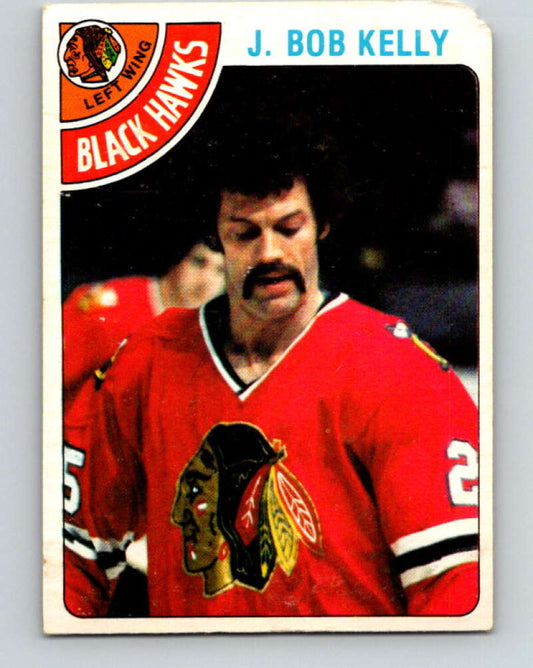 1978-79 O-Pee-Chee #189 J. Bob Kelly  Chicago Blackhawks  V23561