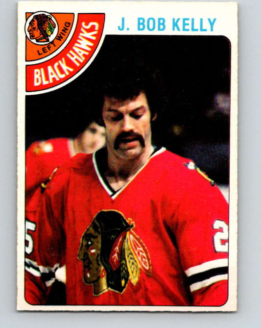 1978-79 O-Pee-Chee #189 J. Bob Kelly  Chicago Blackhawks  V23563
