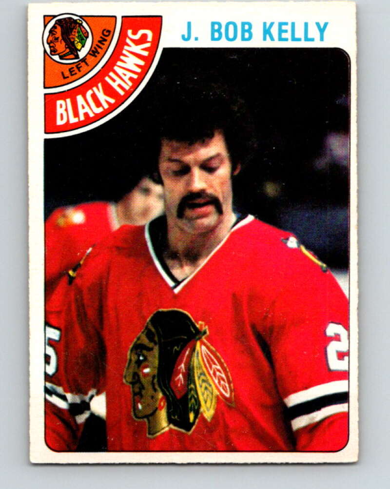 1978-79 O-Pee-Chee #189 J. Bob Kelly  Chicago Blackhawks  V23566
