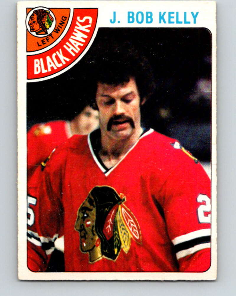 1978-79 O-Pee-Chee #189 J. Bob Kelly  Chicago Blackhawks  V23567