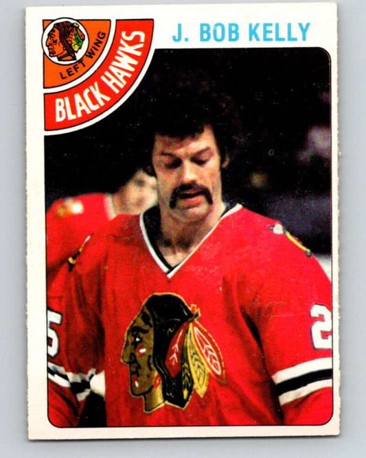 1978-79 O-Pee-Chee #189 J. Bob Kelly  Chicago Blackhawks  V23569
