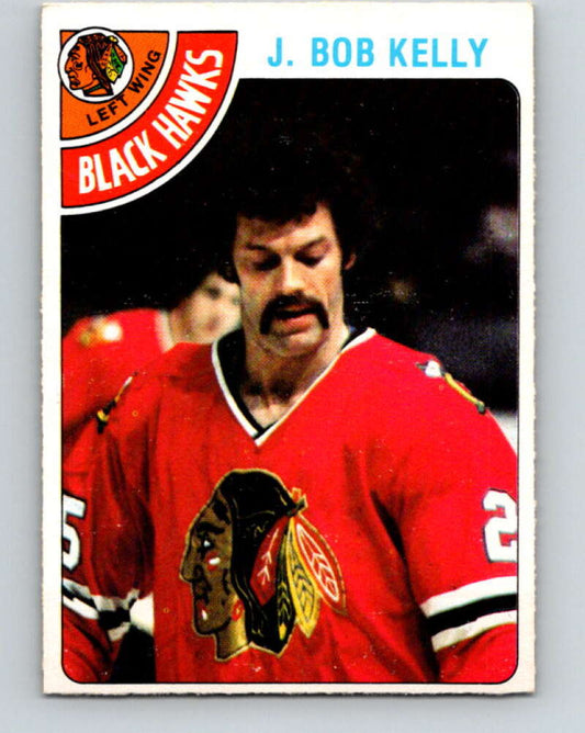 1978-79 O-Pee-Chee #189 J. Bob Kelly  Chicago Blackhawks  V23570