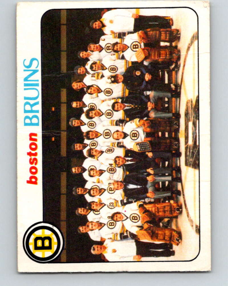 1978-79 O-Pee-Chee #193 Boston Bruins TC   V23596