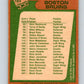 1978-79 O-Pee-Chee #193 Boston Bruins TC   V23599