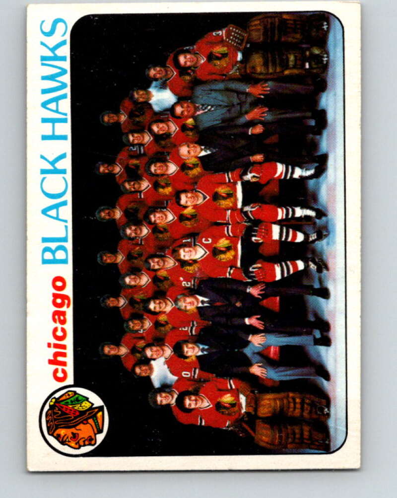 1978-79 O-Pee-Chee #195 Chicago Blackhawks TC   V23627