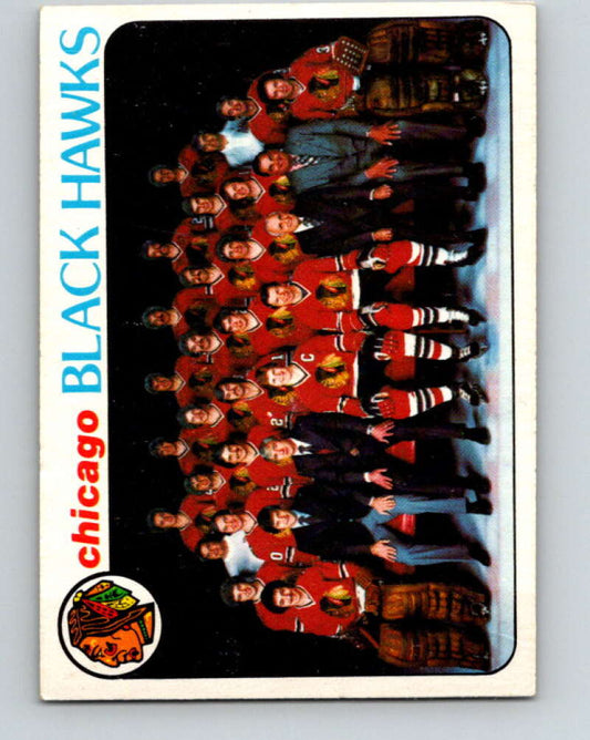 1978-79 O-Pee-Chee #195 Chicago Blackhawks TC   V23627