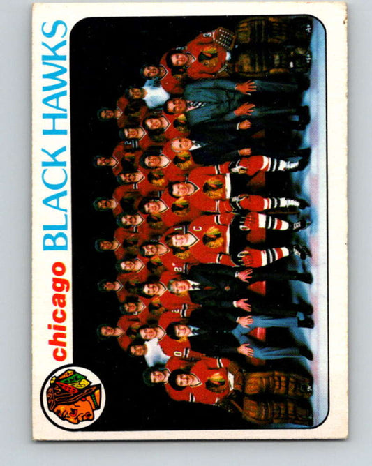 1978-79 O-Pee-Chee #195 Chicago Blackhawks TC   V23628