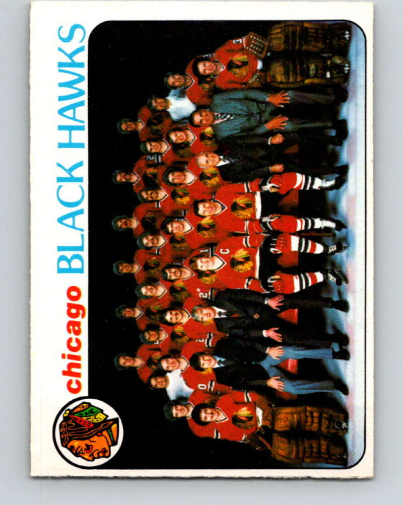 1978-79 O-Pee-Chee #195 Chicago Blackhawks TC   V23631