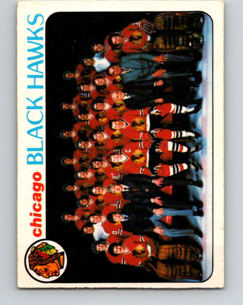 1978-79 O-Pee-Chee #195 Chicago Blackhawks TC   V23632