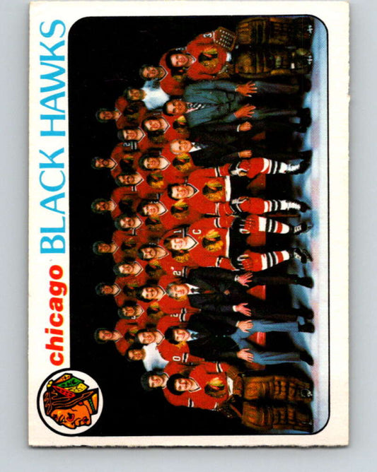 1978-79 O-Pee-Chee #195 Chicago Blackhawks TC   V23633