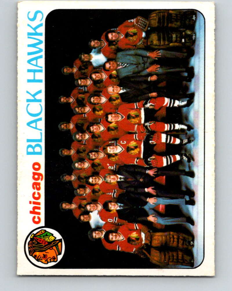 1978-79 O-Pee-Chee #195 Chicago Blackhawks TC   V23634
