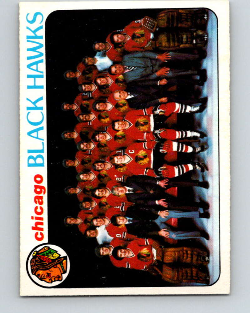 1978-79 O-Pee-Chee #195 Chicago Blackhawks TC   V23635