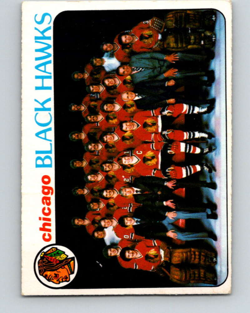 1978-79 O-Pee-Chee #195 Chicago Blackhawks TC   V23637