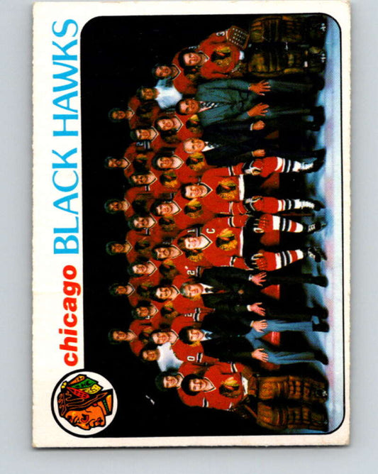 1978-79 O-Pee-Chee #195 Chicago Blackhawks TC   V23637