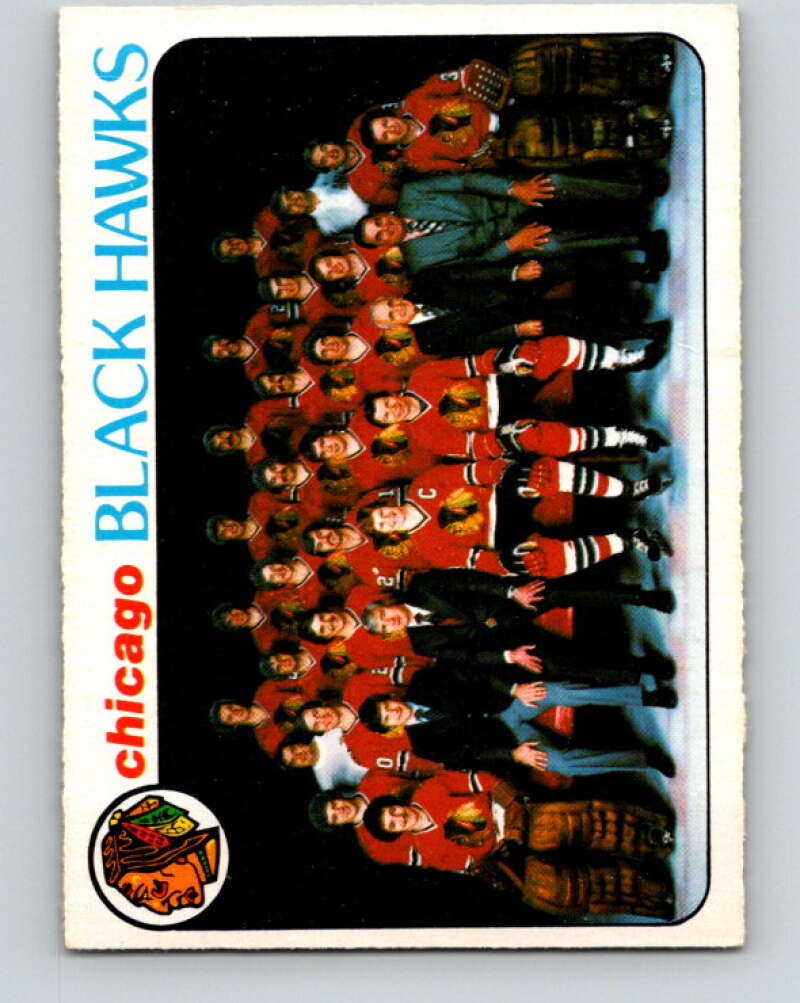 1978-79 O-Pee-Chee #195 Chicago Blackhawks TC   V23638