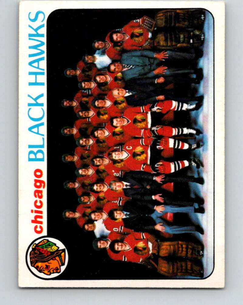 1978-79 O-Pee-Chee #195 Chicago Blackhawks TC   V23639