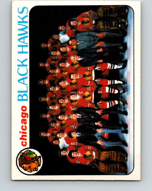 1978-79 O-Pee-Chee #195 Chicago Blackhawks TC   V23639