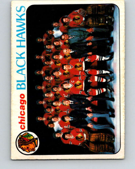 1978-79 O-Pee-Chee #195 Chicago Blackhawks TC   V23640