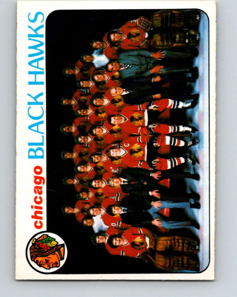 1978-79 O-Pee-Chee #195 Chicago Blackhawks TC   V23642