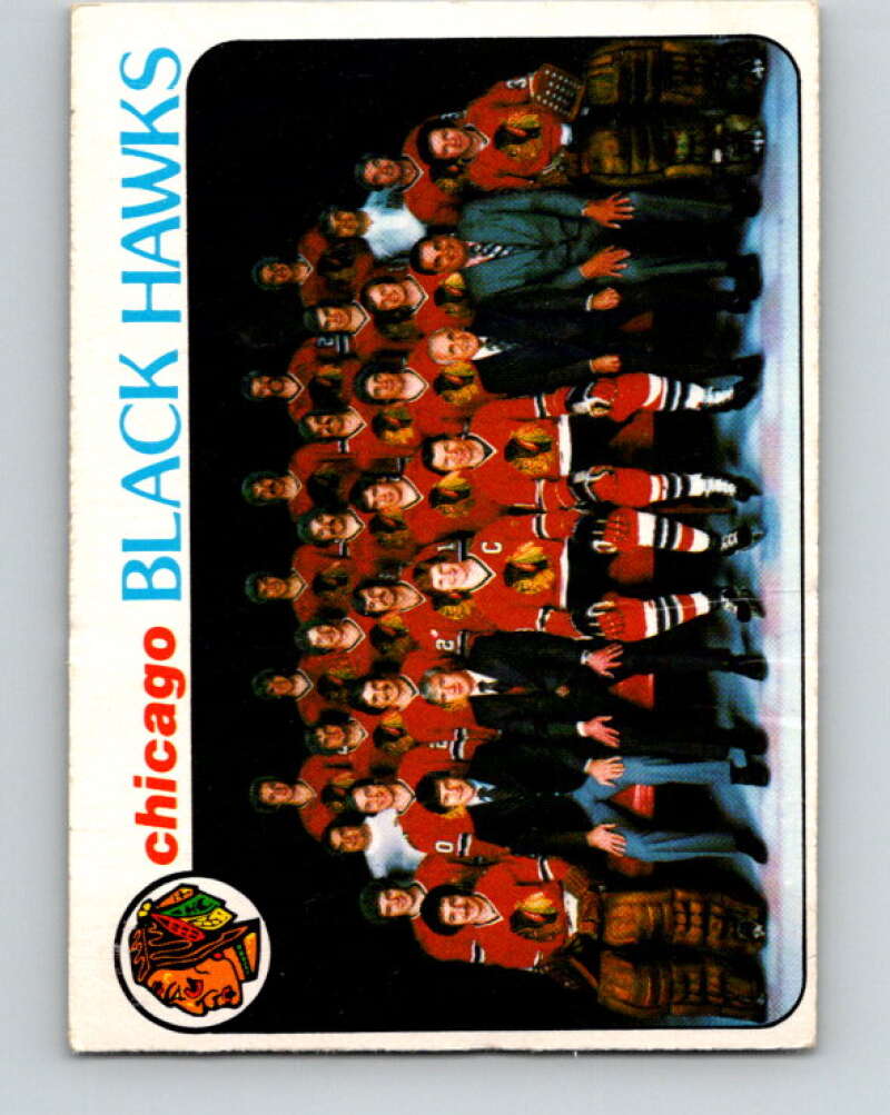 1978-79 O-Pee-Chee #195 Chicago Blackhawks TC   V23643