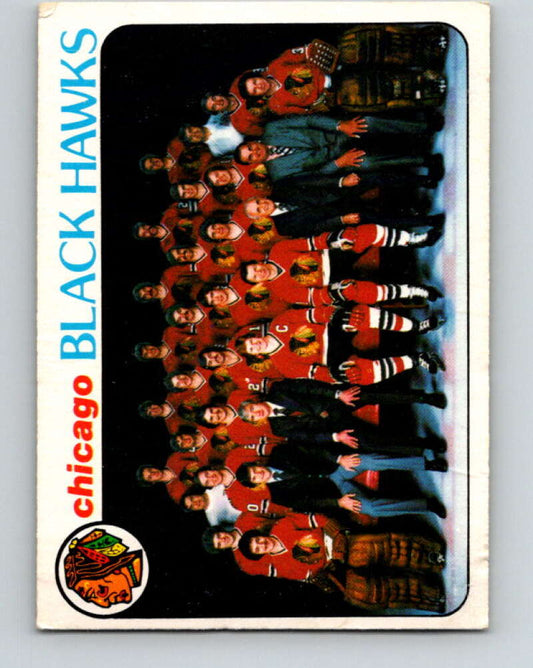 1978-79 O-Pee-Chee #195 Chicago Blackhawks TC   V23644