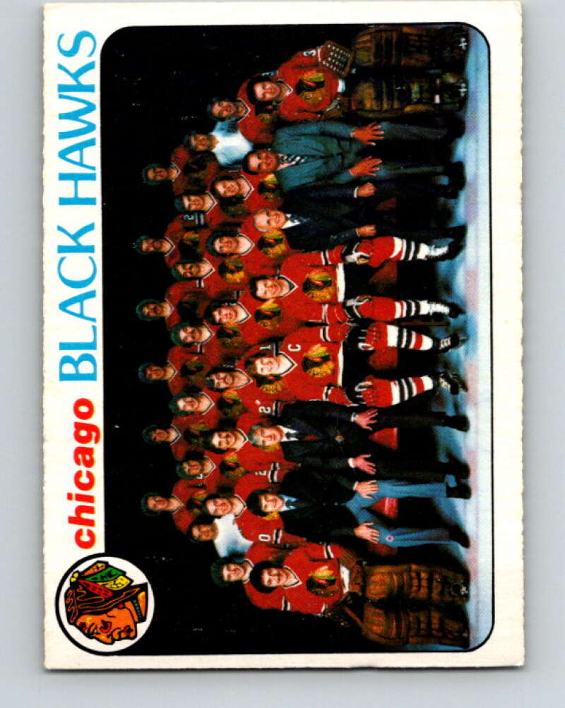 1978-79 O-Pee-Chee #195 Chicago Blackhawks TC   V23645