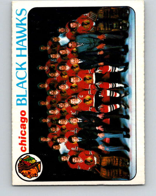 1978-79 O-Pee-Chee #195 Chicago Blackhawks TC   V23645