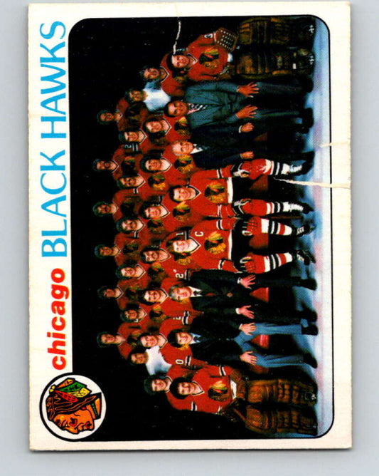 1978-79 O-Pee-Chee #195 Chicago Blackhawks TC   V23647
