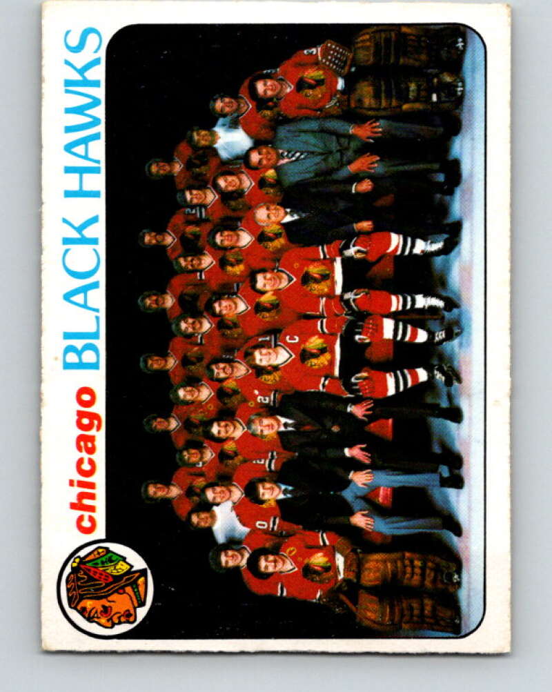 1978-79 O-Pee-Chee #195 Chicago Blackhawks TC   V23649