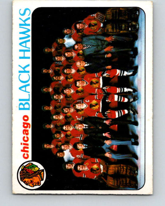 1978-79 O-Pee-Chee #195 Chicago Blackhawks TC   V23649
