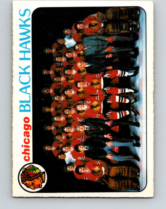 1978-79 O-Pee-Chee #195 Chicago Blackhawks TC   V23650