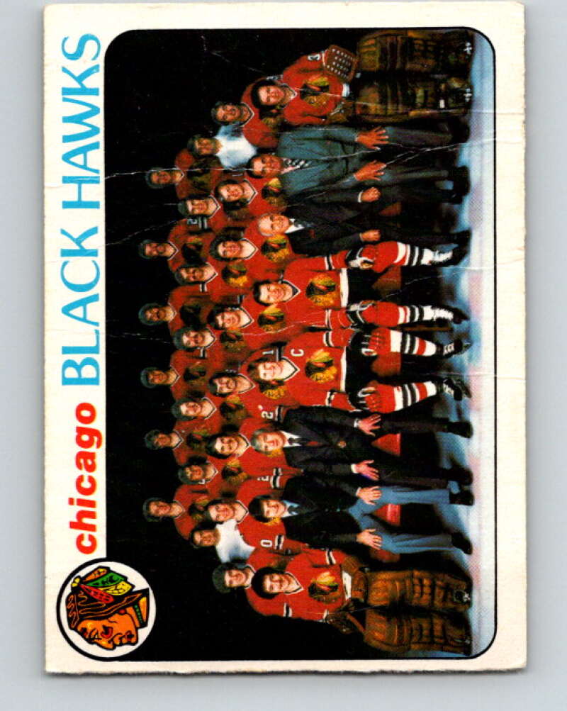 1978-79 O-Pee-Chee #195 Chicago Blackhawks TC   V23651