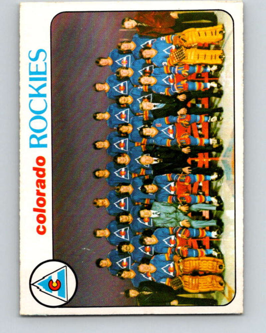 1978-79 O-Pee-Chee #196 Colorado Rockies TC   V23652