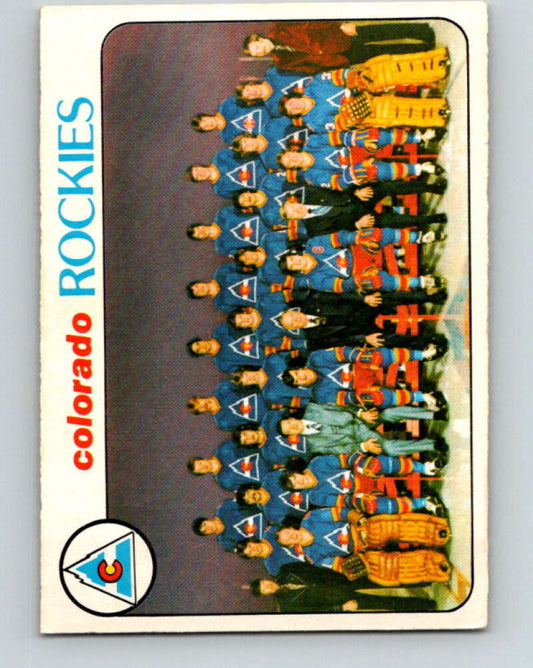 1978-79 O-Pee-Chee #196 Colorado Rockies TC   V23653