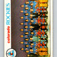 1978-79 O-Pee-Chee #196 Colorado Rockies TC   V23654