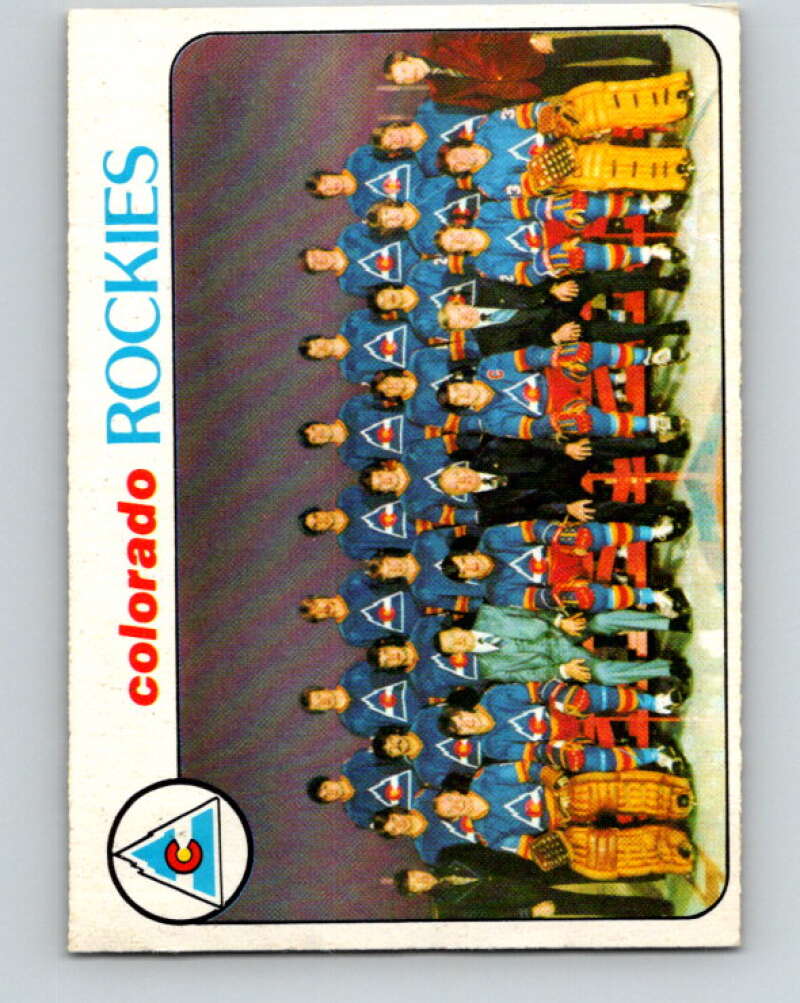 1978-79 O-Pee-Chee #196 Colorado Rockies TC   V23655