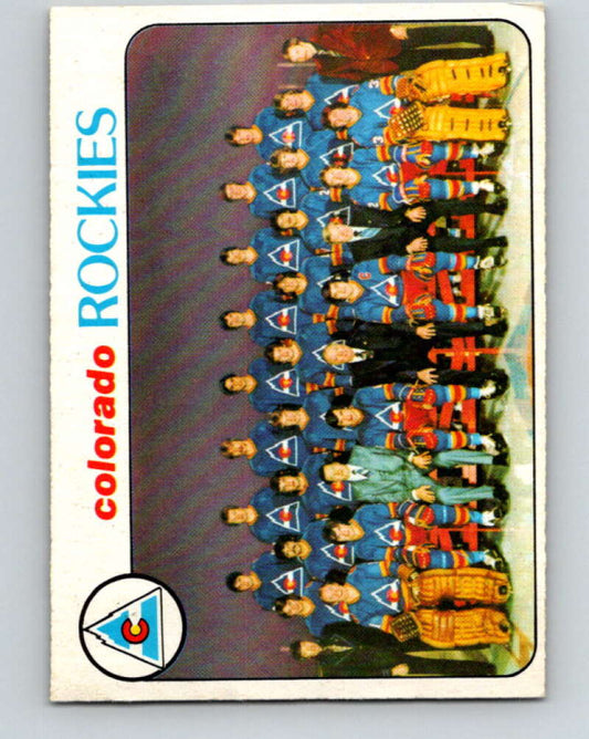1978-79 O-Pee-Chee #196 Colorado Rockies TC   V23655