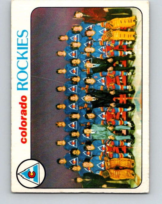 1978-79 O-Pee-Chee #196 Colorado Rockies TC   V23656